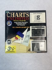 Wiz Technology Vintage 1994 Charts Unlimited Floppy Disc, Computer, Sealed 3.5” picture