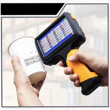 Compact Handheld Inkjet Printer with Fast Dry Solvent Ink for Dates picture