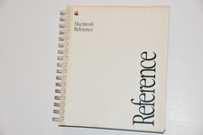 1990 Vintage Apple Macintosh Reference Book 030-4015-A mac user computing guide picture