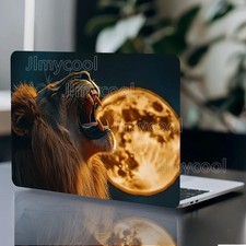 2Pcs Roaring Lion Scratch Resistant Vinyl Decal Universal Laptop Car Helmet Skin picture