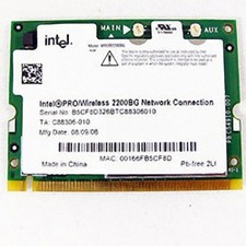 Intel PRO/Wireless 2200BG Model PD9WM3B2200BG WiFi Gateway Acer Dell  picture