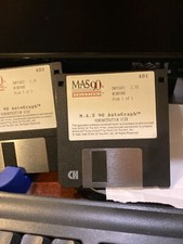 VINTAGE New And Unused MAS90 Evolution/2 1.50 M.A.S. Autograph 3 disks. NFR. picture
