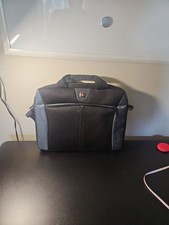 Swiss Gear by Wenger  16-17” Laptop Carry-On  Shoulder Bag Briefcase Black/Navy picture