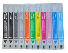 Refillable Cartridge 11pc Compatible for Epson Stylus Pro 7900/9900 HDR Resetter picture