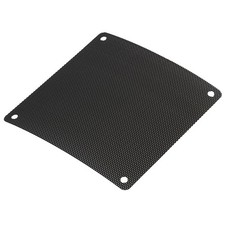 PVC Dustproof Mesh for 120Mm Pc Cooler Fan 10Pcs Black Durable Reusable Cover picture