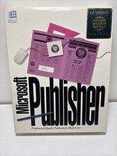 Microsoft Publisher 2.0 Windows Compatible 3.5 Disks Big Box picture