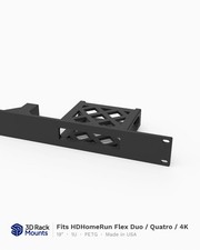 HDHomeRun Flex Duo, Quatro, 4K Rack Mount - 19