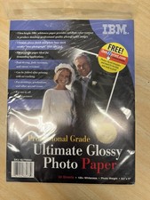 IBM Professional Grade Ultimate Glossy Photo Paper - 50 Sheets - 8.5