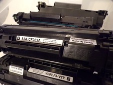 9 EMPTY HP 83A Laser Toner Cartridges CF283A Multiple units available picture