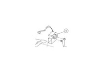Genuine Lexmark T644 EP DC Fan Assembly with Cable 40X0249 picture