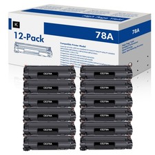 12PK CE278A 78A Compatible Toner for HP LaserJet Pro P1606dn M1536dnf MFP MF4450 picture