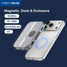 Acasis 10Gbps M.2 NVMe SSD Enclosure & USB-C Dock, Ultra-Fast & Compatible picture