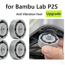 4PCS For Bambu lab P2S Anti-Vibration Foot Shock Absorption 3D Printer Foot Pad picture