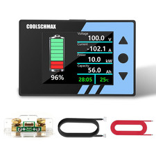 Battery Monitor with Shunt, 300A 2.4
