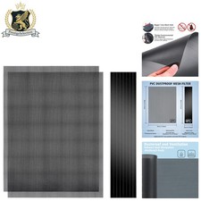 2-Pack 400x300mm Magnetic Dust Filter for PC Cases - DIY Size & Easy Install picture