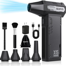 Compressed Air Duster,180,000Rpm High Speed Brushless Motor Mini Blower picture