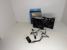 *Fans Only* Lian Li UNI FAN TL LCD Wireless Reverse Blade 120mm - Black (2-Pack) picture