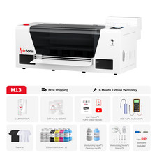 H13 F1080 DTF Printer Machine, A3 Apparel Printer with DTF Laptop, Easy Maintena picture