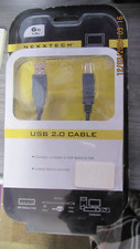 New W/Tags NEXXTECH USB 2.0 Cable,6 Feet picture
