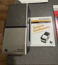 Texas Instruments TI-99/4A Speech Synthesizer PHP1500 , Games, etc.. picture