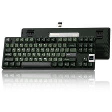 Rainy75 Wireless Gaming Keyboard Gray Green picture