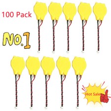10PCS Two Pin BIOS CMOS Battery for Lenovo Acer HP Dell Asus Toshiba IBM Laptop. picture