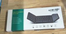 Foldable Wireless Keyboard with Touchpad, Compact Design, USB Rechargeable picture