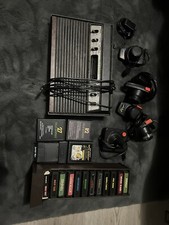 atari 2600 with games picture