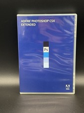 Adobe Photoshop CS4 Extended Windows DVD Software 2008 w/ Training Disc Great picture