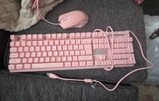RedThunder K10 Wireless Gaming Keyboard Mouse Combo LED  Missing CTRL Key  picture