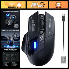 Wireless Gaming Mouse, Tri-Mode Rechargeable, Ergonomic Design, High Precision picture
