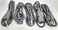 5 PCS 2 Ft Universal Short Computer Power Cable Cord IEC320 C13 NEMA 515P picture