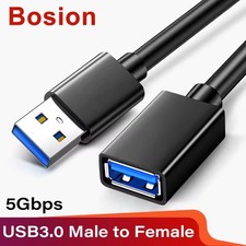 New 1.64ft High-Speed USB to USB Extension Cable USB 3.0 Adapter Extender Cord picture
