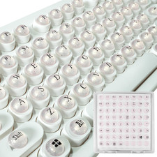 Full Keyboard Keys Riser for Long Nails Typing and Gaming, ​​128 Pcs Self-Adhesi picture