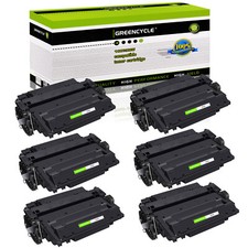 6 Pack CE255A 55A Toner Fits for HP LaserJet Pro 500 MFP M521DN M521DW M521DX picture