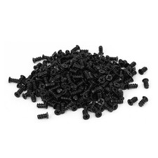 M5 x 10mm Black Zinc Plated Phillips Computer PC Case Fan Screw 300pcs picture