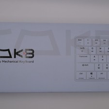 Kemove TGKB 60% Mechanical Keyboard - 61 Keys, White, Wired/2.4G Wireless picture