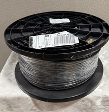 Belden 2413F 0101000 F/UTP Category 6+ Plenum Black 1000ft **New In Box** picture