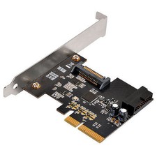 Silverstone ECU04-E USB3.1 10Gbps Internal 19pin Connector PCI-E Gen2.0 x2 Card picture