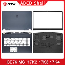 NEW Genuine MSI GE76 MS-17K2 17K3 17K4 LCD Back Cover/Front Bezel/Hinges picture