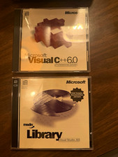 Microsoft Visual C++ 6.0 Professional Edition Software 3 CD Set with Key & MSDN picture