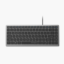 Kensington KB415 USB-C Wired Compact Keyboard, Quiet Scissor-Switch Keys, Progra picture