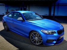 Cars 2014 bmw m235i coupe track edition Desk Mat Stitched picture