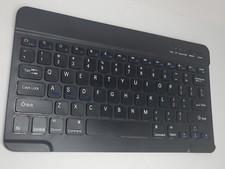 DETUOSI Universal 7-8 inch Wireless Keyboard, Multi-Device Travel Portable Ultra picture