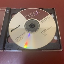 Vintage Microsoft SELECT CD-ROM - May 1999 Release Burgundy picture
