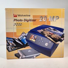 Wolverine PD20 Photo Digitizer 20MP Scanner Convert Photos to Digital Tested picture
