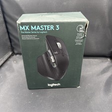 OPEN BOX Logitech MX Master 3 910-005647 Wireless Wireless Mouse Black picture