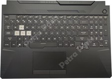 US Layout Backlit Keyboard for Asus FX506 FA506 Palmrest Cover 3BBKXTAJN00 picture