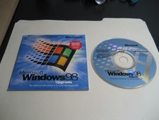 Vintage Microsoft Windows 98 Upgrade - Second Edition Software CD With Key picture