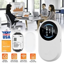 4G LTE Portable WiFi Router Pocket MiFi Mobile Hotspot SIM Unlocked LCD Screen picture
